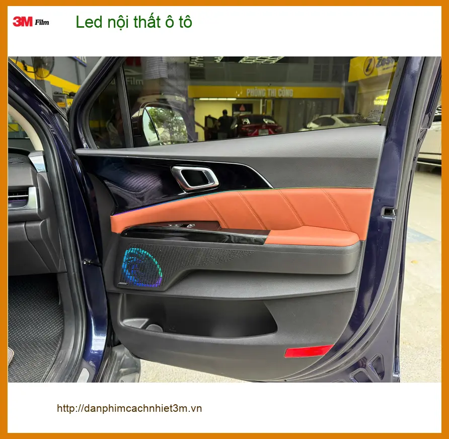 Anh Trung lắp Led nội thất ô tô cho Hyundai Accent tại Quận 5 ảnh thực tế 2