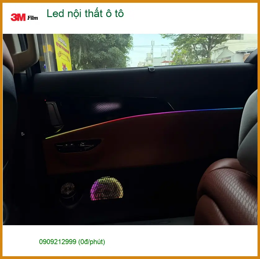 Anh Tùng lắp Led nội thất ô tô cho Kia Carnival tại Nhà Bè tăng vẻ sang trọng