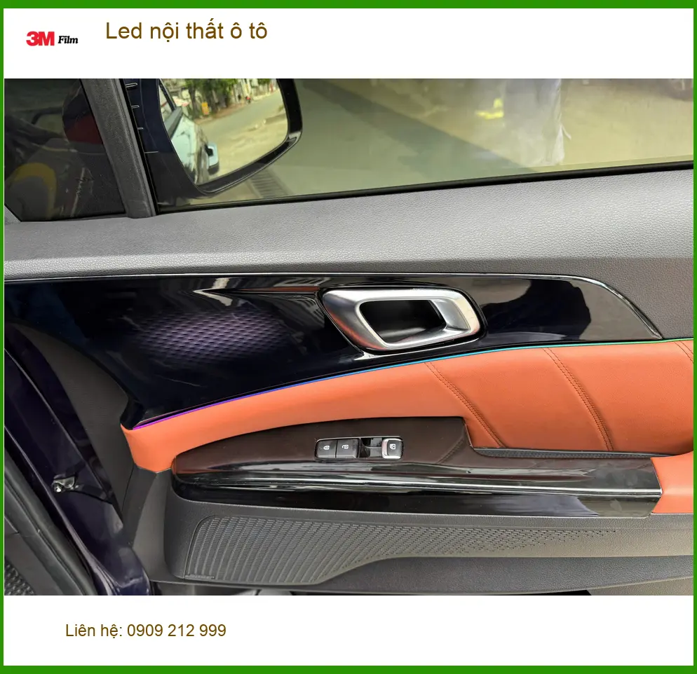 Anh Kiên lắp Led nội thất ô tô cho Hyundai Accent tại Quận 12 ảnh thực tế 2