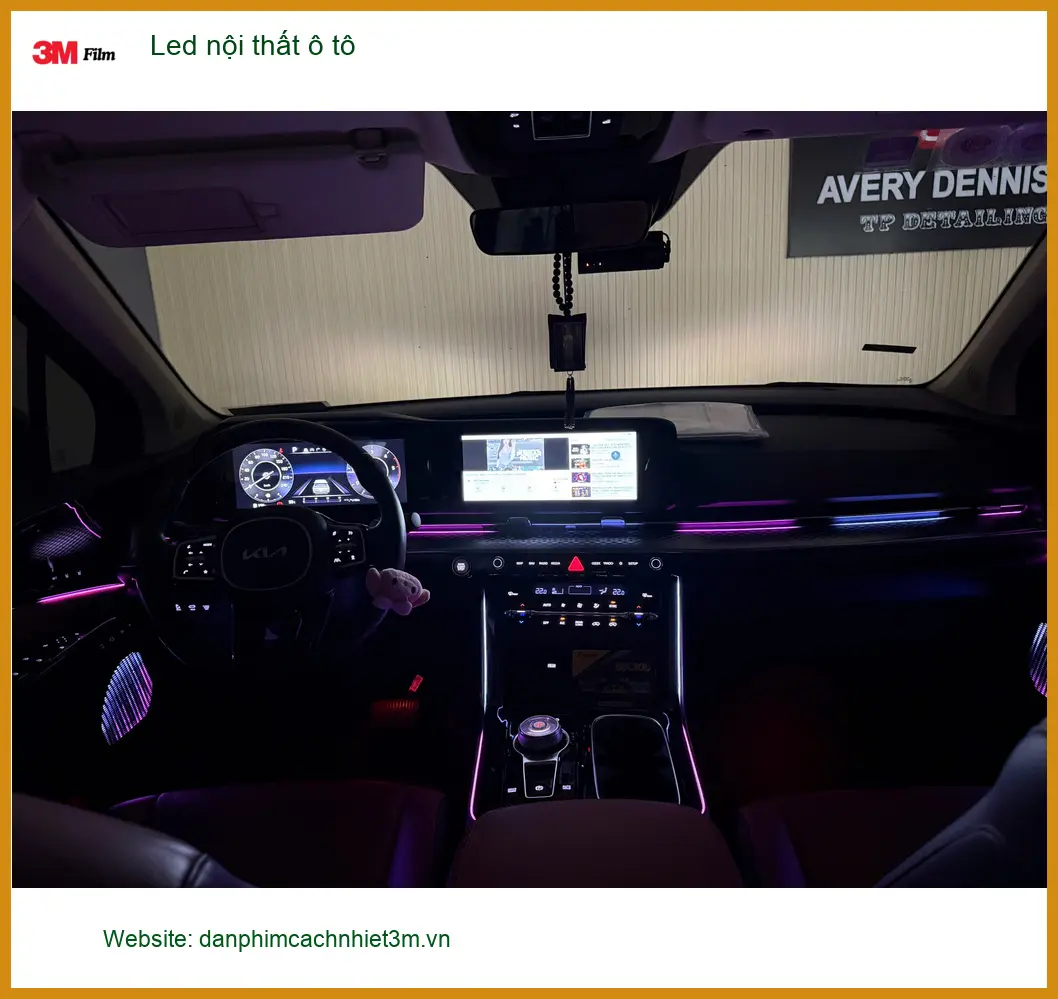 Anh Duy lắp Led nội thất ô tô Honda CR-V tại Bình Tân, tạo điểm nhấn riêng. ảnh thực tế 2