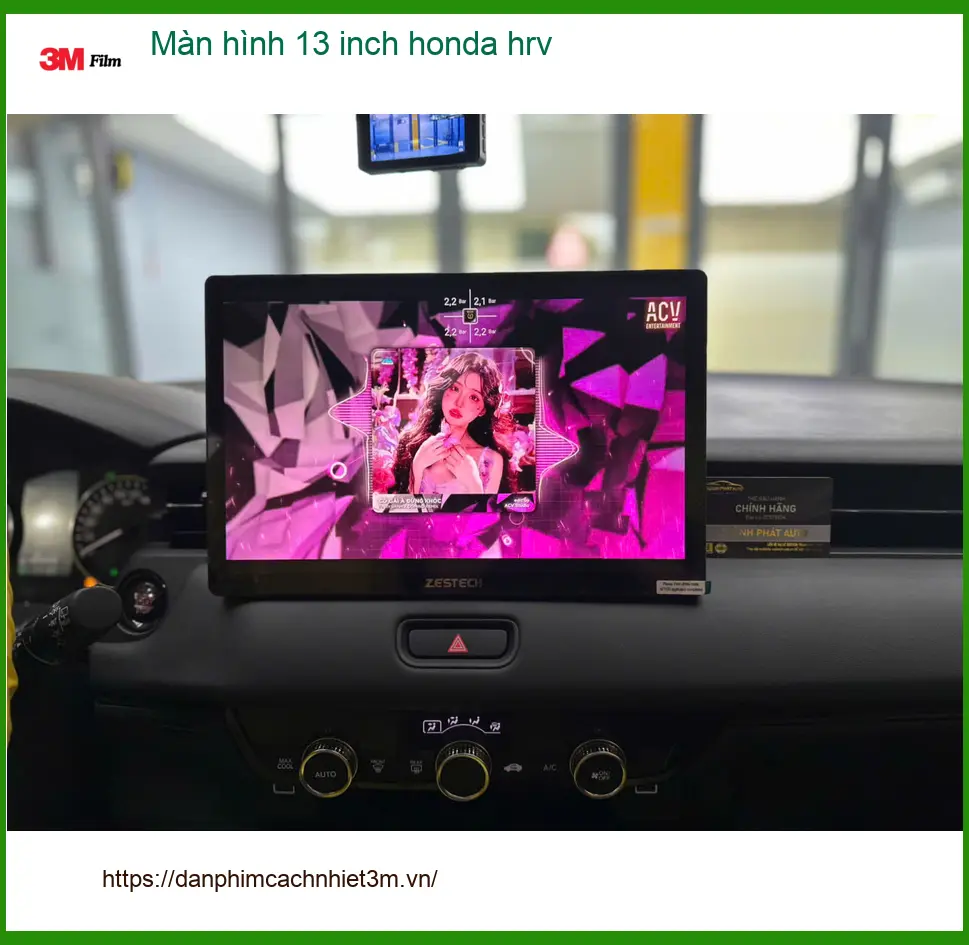 Anh Long lắp màn hình 13 inch Honda HR-V tại Quận 5 để giải trí tốt hơn ảnh thực tế 4