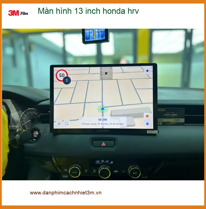 Chị Mai Anh nâng cấp màn hình 13 inch Honda HR-V tại Thủ Đức cho xe thêm hiện đại ảnh thực tế 4
