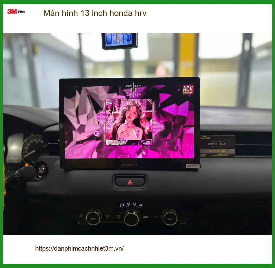 Anh Quang lắp màn hình 13 inch Honda HR-V tại Quận 6 để nâng tầm trải nghiệm lái ảnh thực tế 3