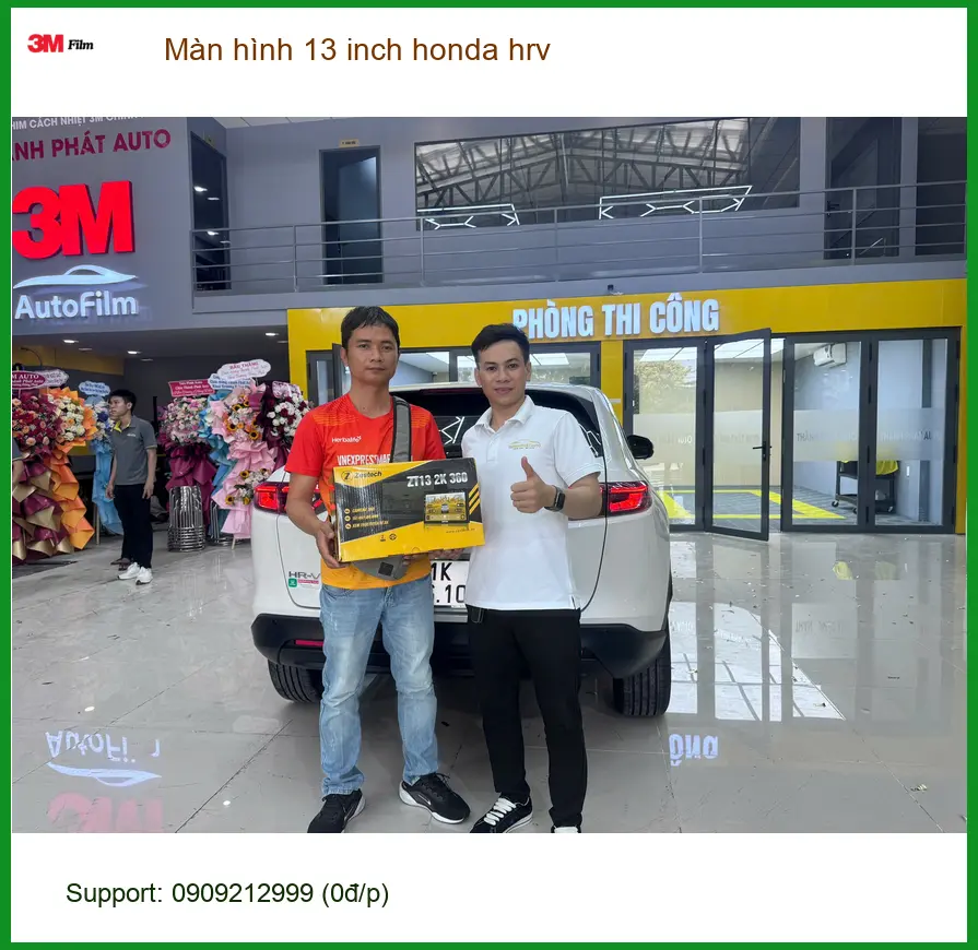 Anh Quang lắp màn hình 13 inch Honda HR-V tại Quận 6 để nâng tầm trải nghiệm lái ảnh thực tế 4