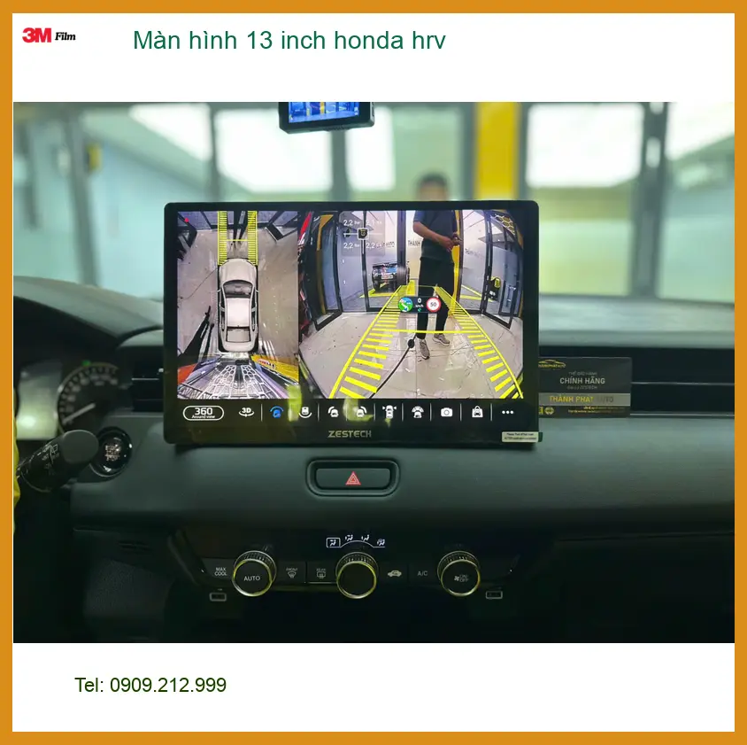 Anh Quang lắp màn hình 13 inch Honda HR-V tại Quận 6 để nâng tầm trải nghiệm lái ảnh thực tế 5