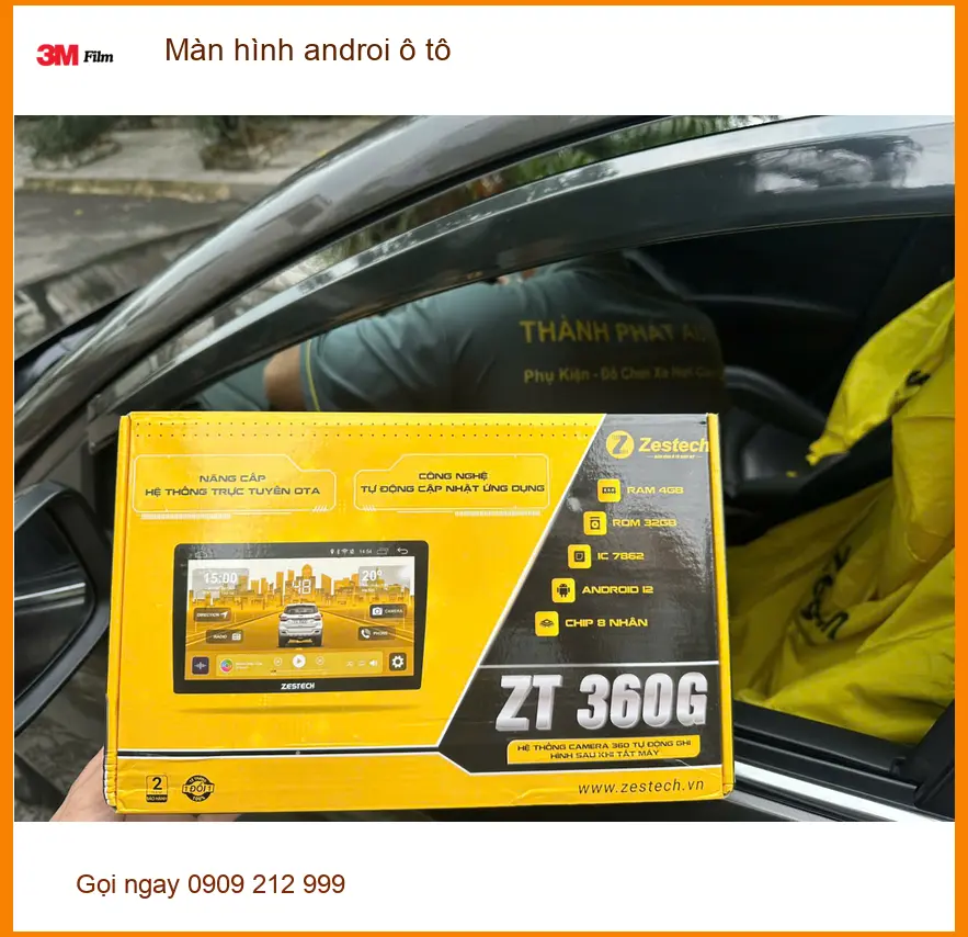 Anh Kiên nâng cấp màn hình Android cho Hyundai Creta tại Quận Tân Bình