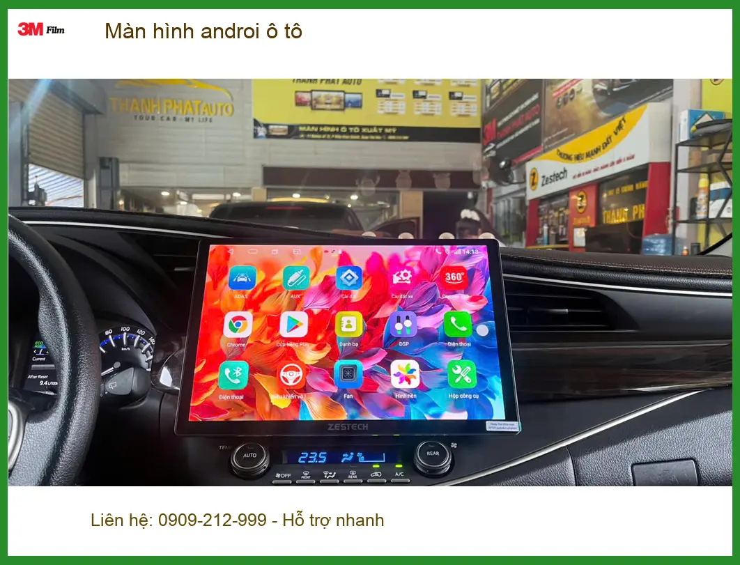 Anh Đạt lắp màn hình Android ô tô cho Hyundai Creta Quận Thủ Đức