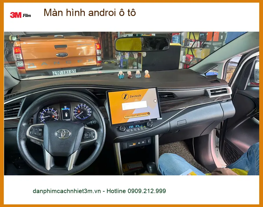 Chị Thùy lắp màn hình Android ô tô Ford Everest tại Quận 10 để nâng cấp trải nghiệm giải trí ảnh thực tế 2