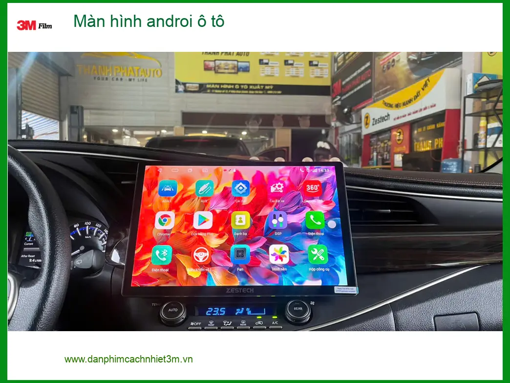 Chị Thùy lắp màn hình Android ô tô Ford Everest tại Quận 10 để nâng cấp trải nghiệm giải trí ảnh thực tế 4