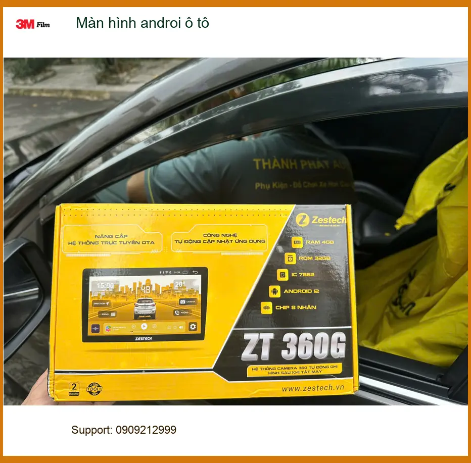 Anh Khang nâng cấp màn hình android ô tô Suzuki Swift tại Quận 12 để giải trí thông minh hơn.