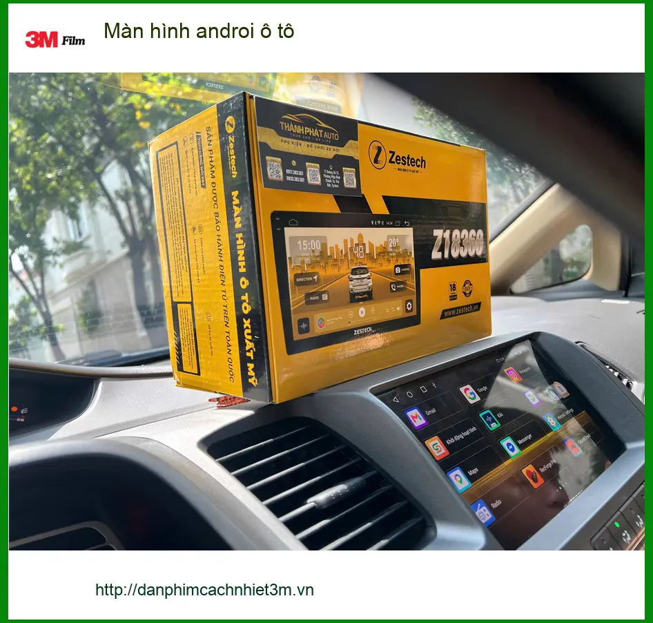 Chị Thanh lắp màn hình Android ô tô cho Hyundai Elantra tại Quận 2 tiện lợi hơn.