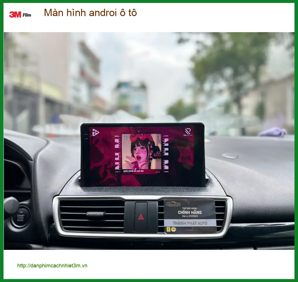Anh Khôi lắp màn hình Android ô tô cho Hyundai Accent ở Hóc Môn ảnh thực tế 3
