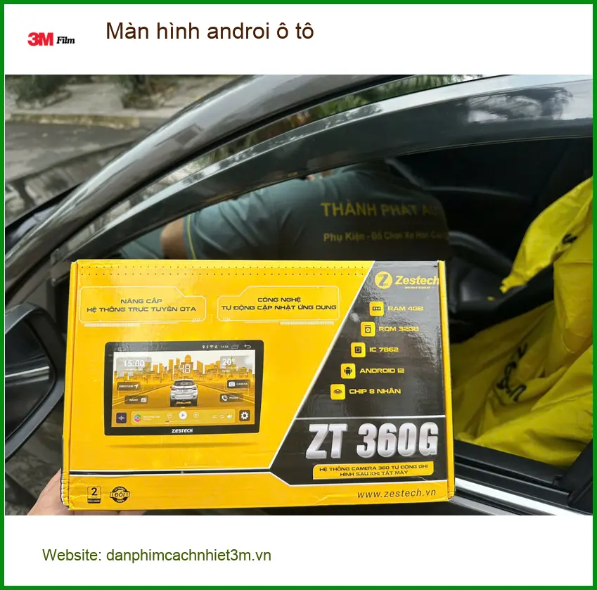 Chị Thư gắn màn hình Android ô tô cho Mazda 3 tại Thủ Đức để xem YouTube ảnh thực tế 3