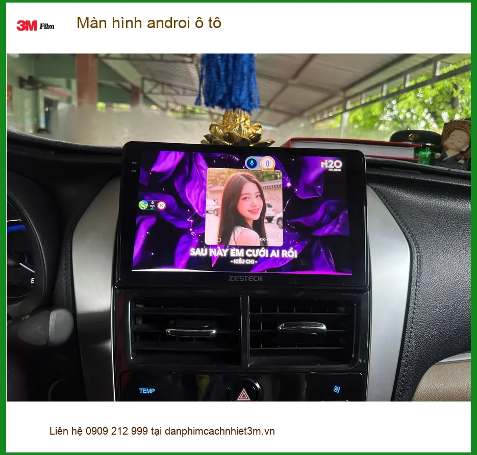 Anh Gia Bảo lắp màn hình Android ô tô cho Honda CR-V tại Quận 2, tiện lợi xem bản đồ ảnh thực tế 3