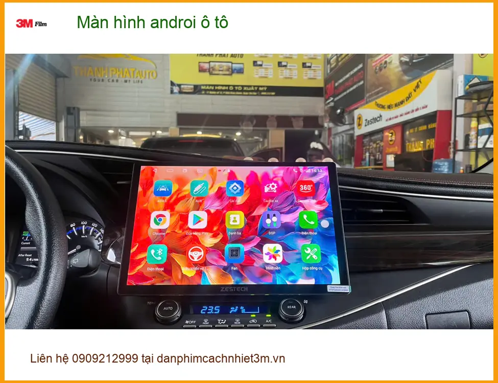 Anh Quang Vinh lắp màn hình Android ô tô cho Honda CR-V tại Quận Phú Nhuận