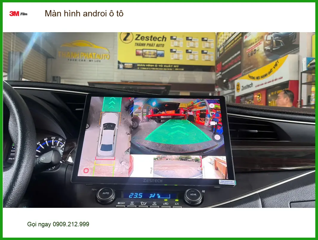 Anh Quang Vinh lắp màn hình Android ô tô cho Honda CR-V tại Quận Phú Nhuận ảnh thực tế 2
