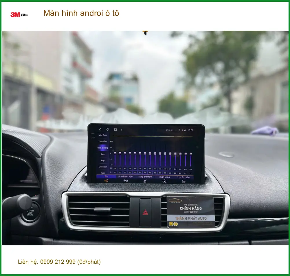 Anh Kiên lắp màn hình Android ô tô Hyundai Accent Quận 10 để giải trí