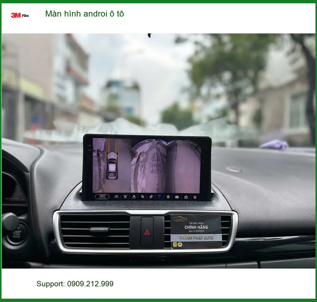 Anh Kiên lắp màn hình Android ô tô Hyundai Accent Quận 10 để giải trí ảnh thực tế 4