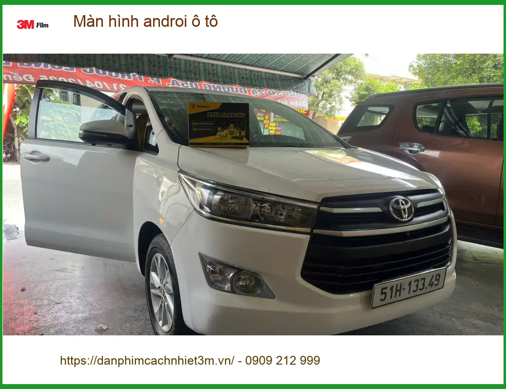Anh Tấn lắp màn hình androi ô tô Hyundai Accent tại Quận 9 tiện lợi ảnh thực tế 4