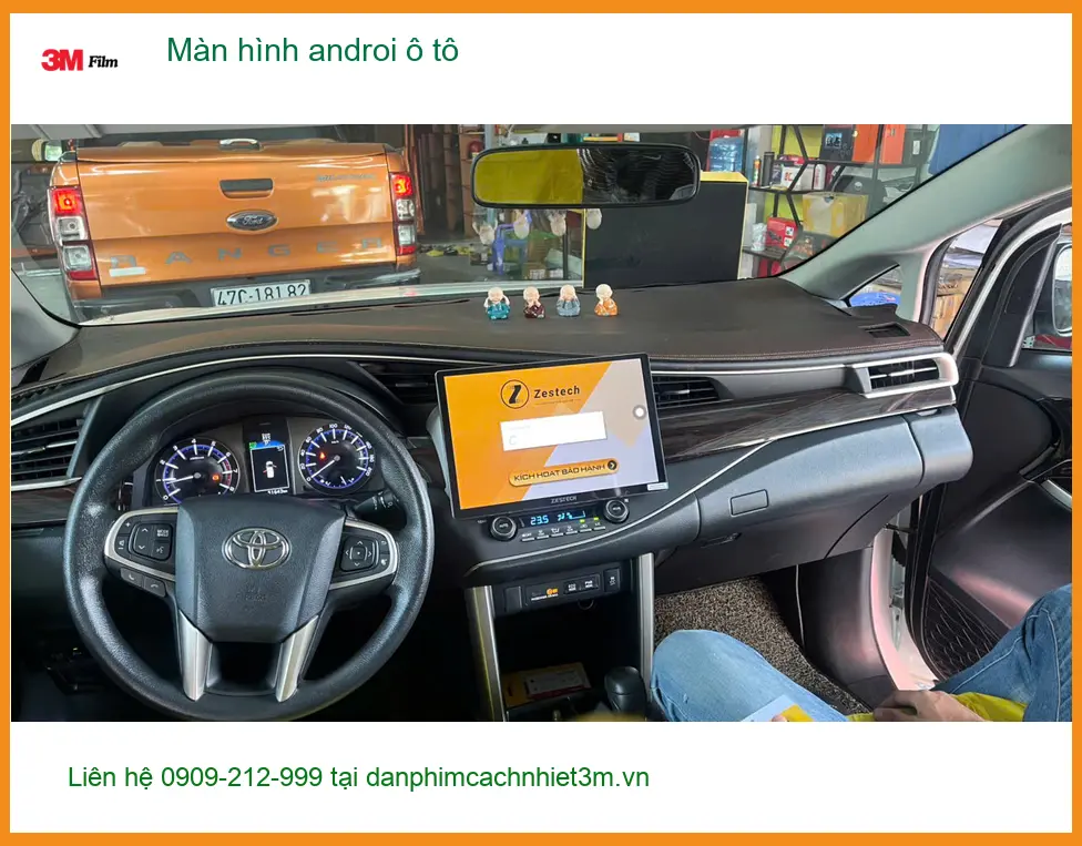 Anh Minh nâng cấp màn hình Android ô tô cho Toyota Camry tại Quận 1 ảnh thực tế 3