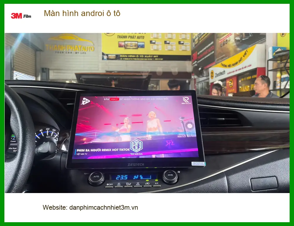 Anh Minh nâng cấp màn hình Android ô tô cho Toyota Camry tại Quận 1 ảnh thực tế 4