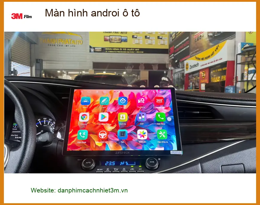 Anh Minh nâng cấp màn hình Android ô tô cho Toyota Camry tại Quận 1 ảnh thực tế 5