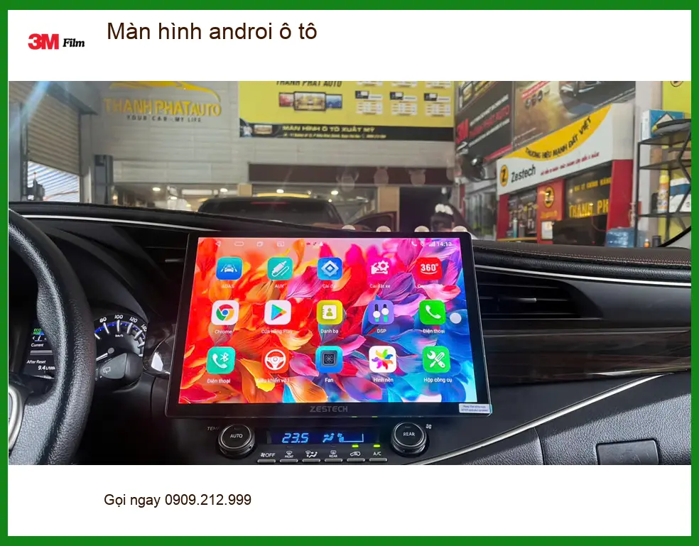 Chú Long lắp màn hình Android ô tô cho Ford Everest tại Quận Bình Thạnh ảnh thực tế 2