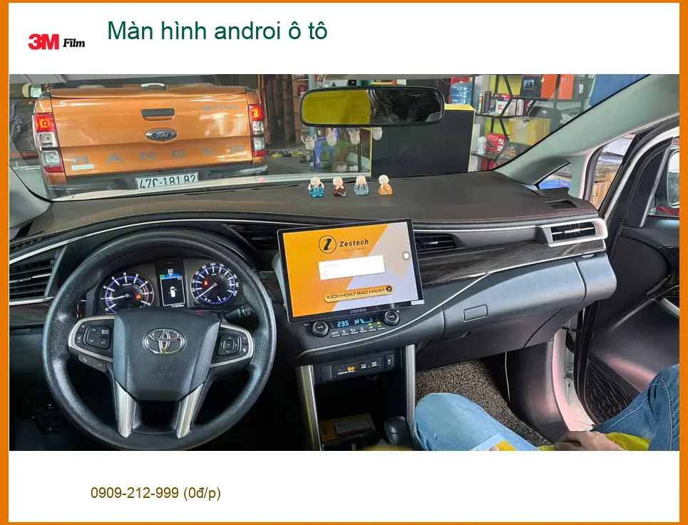 Chú Long lắp màn hình Android ô tô cho Ford Everest tại Quận Bình Thạnh ảnh thực tế 5