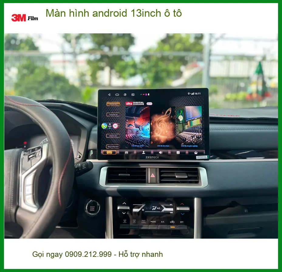 Anh Duy lắp màn hình android 13inch ô tô cho Hyundai Creta tại Quận 2 vì màn zin chậm ảnh thực tế 4