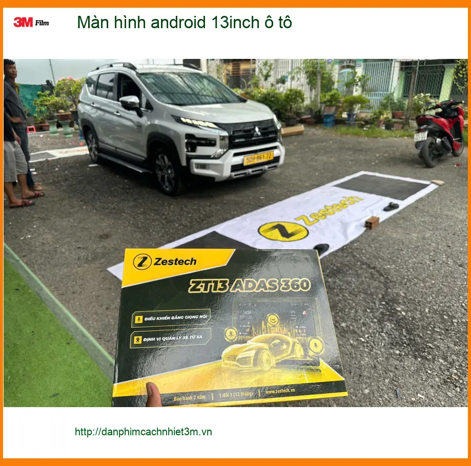 Anh Sỹ lắp màn hình android 13inch ô tô Kia K3 tại Quận 6 để giải trí ảnh thực tế 5