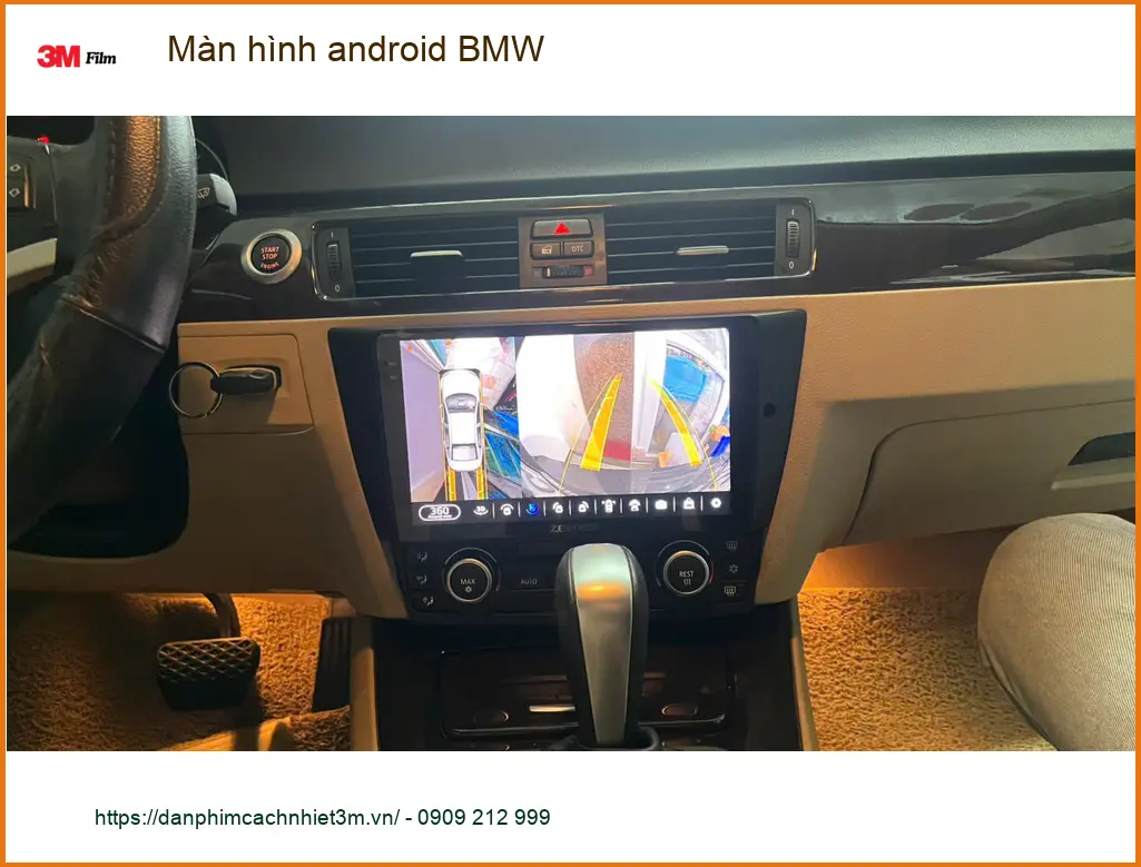 Anh Tấn nâng cấp màn hình android BMW X5 tại Quận 7 để trải nghiệm công nghệ mới mẻ hơn ảnh thực tế 4