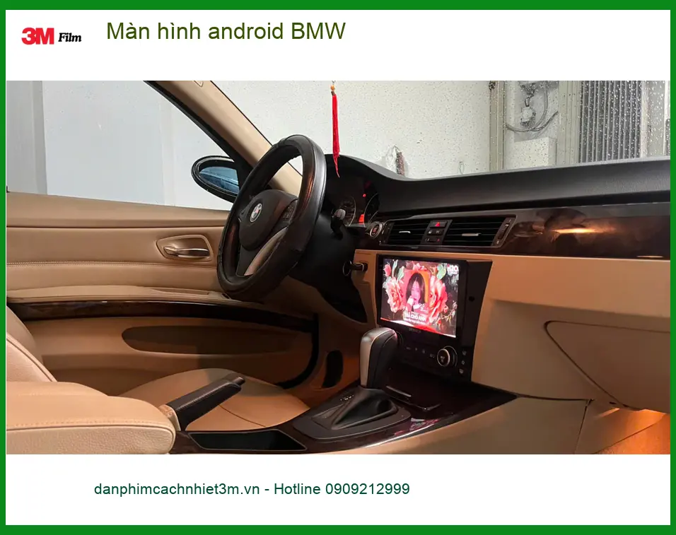 Anh Tấn lắp màn hình Android cho BMW X5 tại Thủ Đức vì màn hình cũ bị giật ảnh thực tế 5