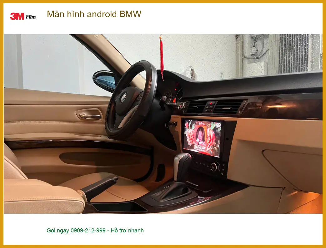 Anh Duy nâng cấp màn hình Android cho BMW X1 tại Hóc Môn để trải nghiệm tính năng giải trí đỉnh cao