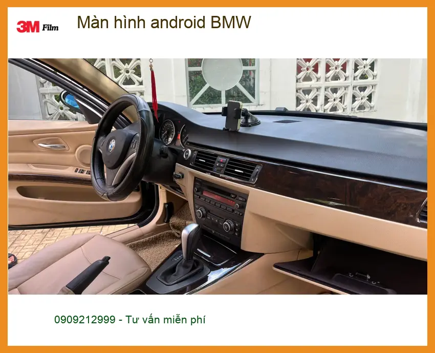 Anh Duy nâng cấp màn hình Android cho BMW X1 tại Hóc Môn để trải nghiệm tính năng giải trí đỉnh cao ảnh thực tế 2