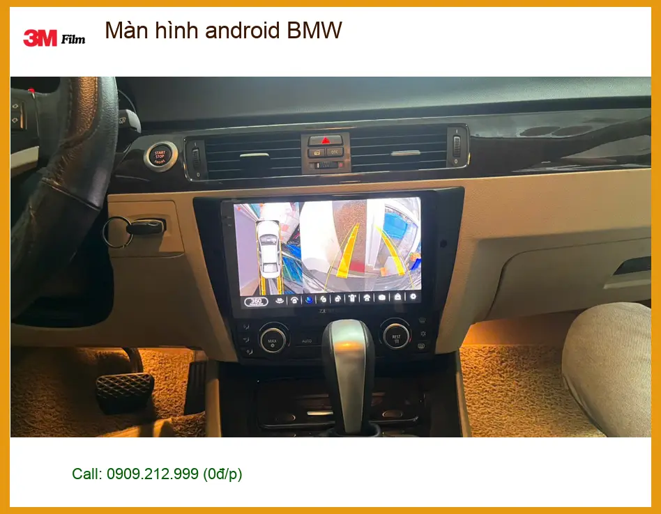 Anh Kiên lắp màn hình Android cho BMW 5 Series tại Quận 2 tiện lợi hơn ảnh thực tế 3