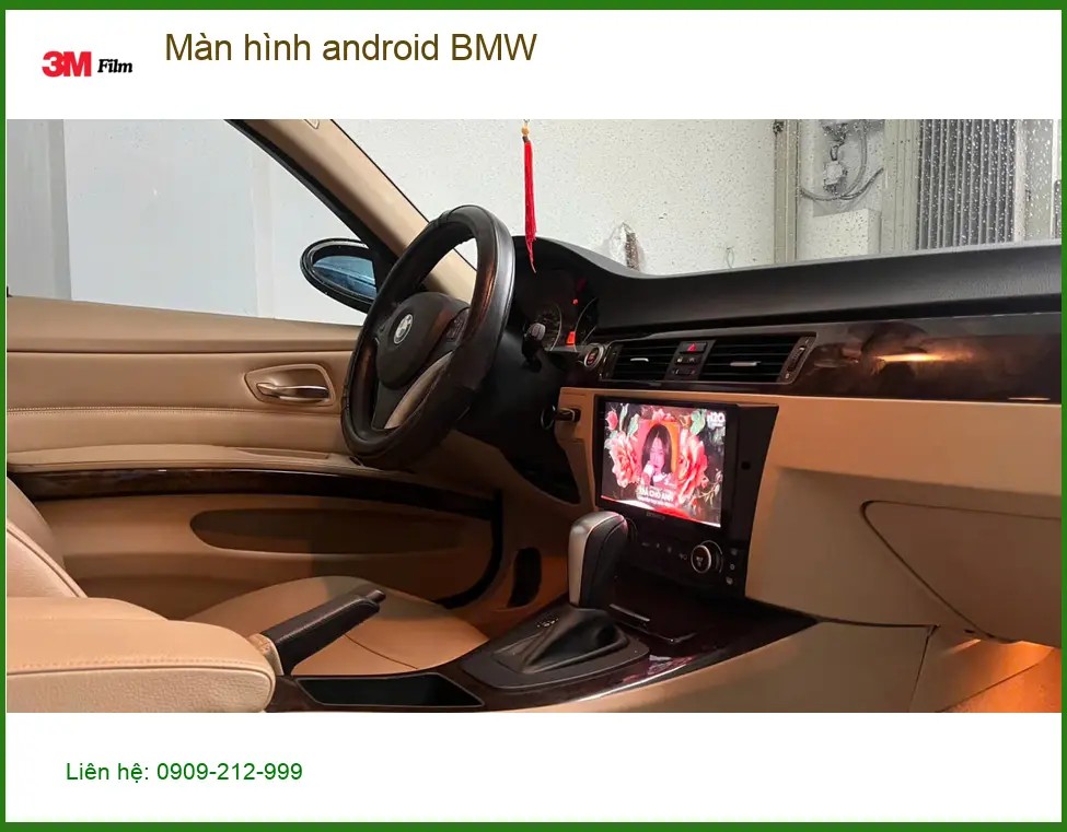 Anh Khải nâng cấp màn hình Android cho BMW X5 tại Quận 3 để trải nghiệm lái mượt mà hơn ảnh thực tế 5