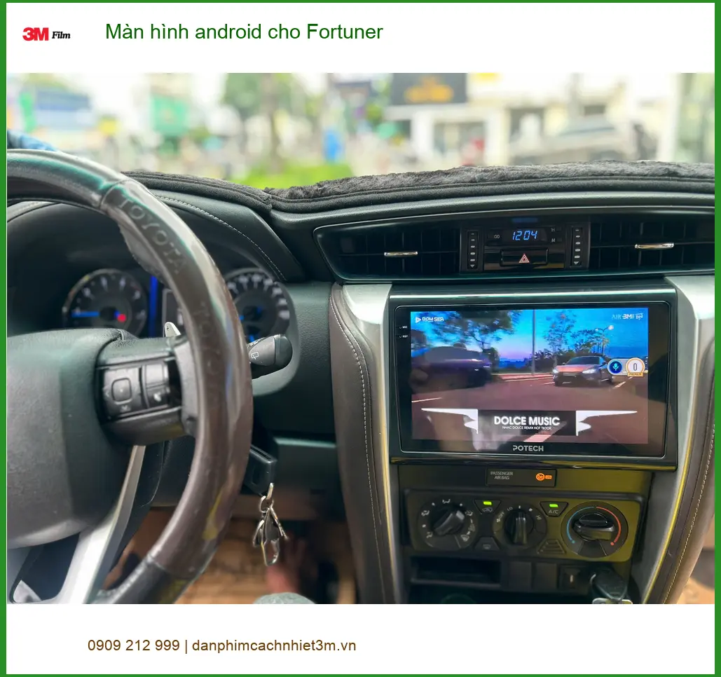 Anh Khải lắp màn hình Android cho Fortuner tại Cần Giờ, muốn nâng tầm trải nghiệm. ảnh thực tế 4