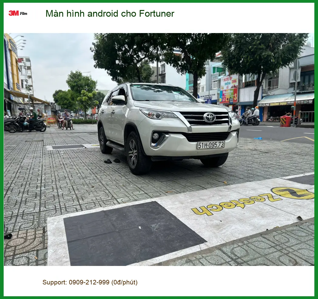 Anh Tấn lắp Màn hình Android cho Fortuner tại Hóc Môn để có nhiều tính năng hơn ảnh thực tế 3