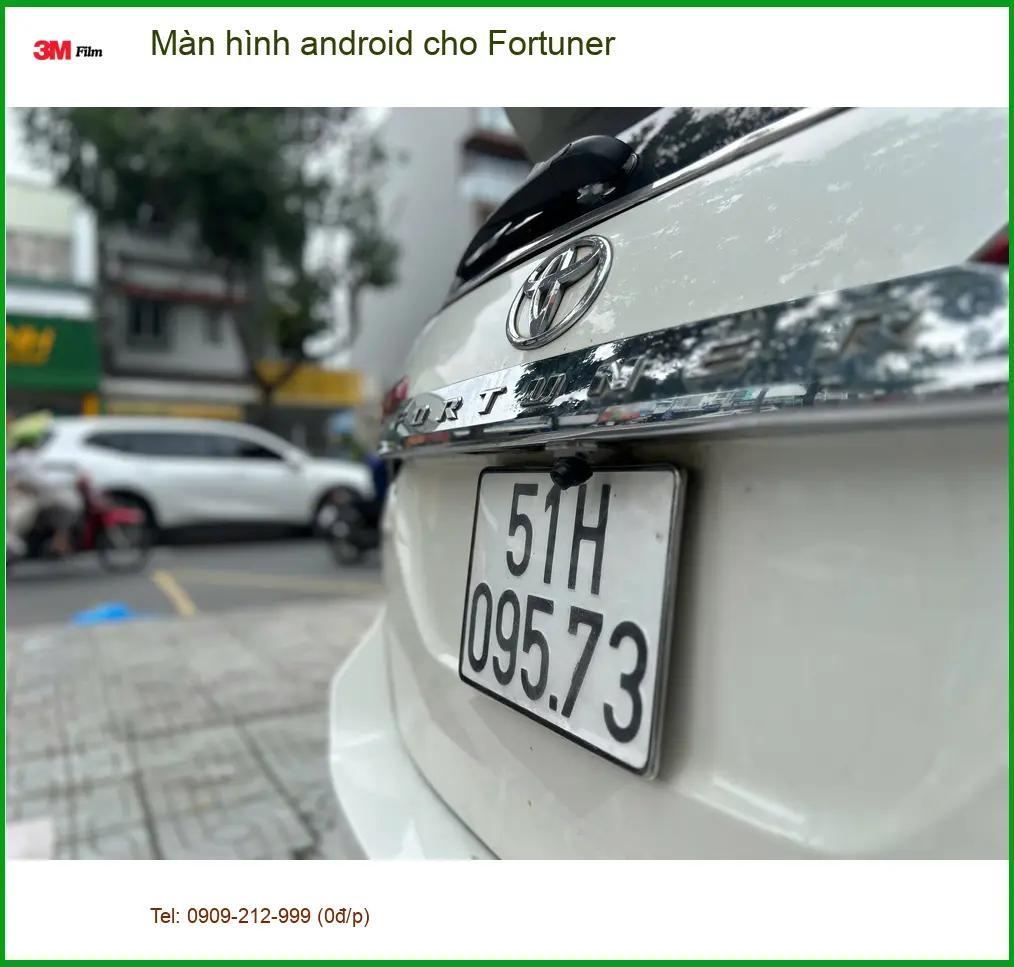 Anh Minh nâng cấp màn hình android cho Fortuner tại Quận 9. ảnh thực tế 3