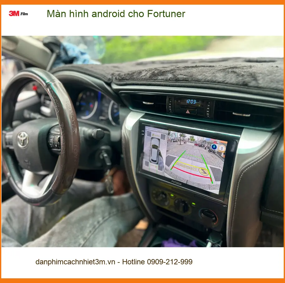 Anh Tấn lắp Màn hình Android cho Fortuner tại Hóc Môn để có nhiều tính năng hơn ảnh thực tế 4