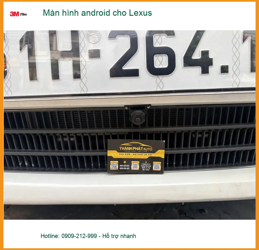 Anh Kiên lắp màn hình Android chính hãng cho Lexus tại Quận 10 uy tín ảnh thực tế 3