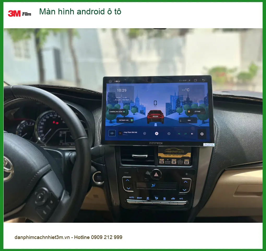 Chú Thanh Phong nâng cấp màn hình Android ô tô Honda CR-V tại Quận Bình Tân
