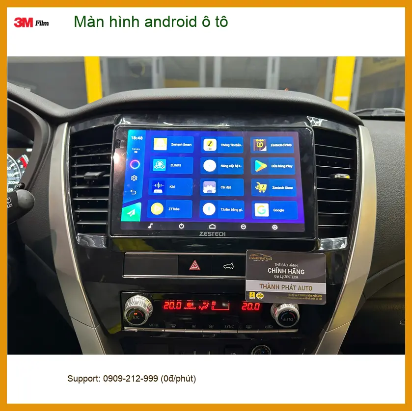 Chú Sỹ lắp màn hình android ô tô Kia Carnival ở Huyện Bình Chánh