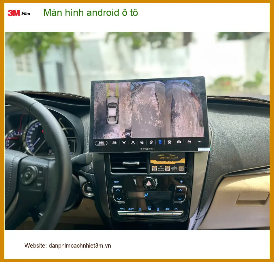 Anh Tấn lắp màn hình android ô tô Hyundai Accent tại Củ Chi để tối ưu tiện ích di chuyển