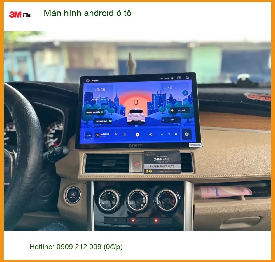 Anh Duy lắp màn hình android ô tô cho Kia K3 tại Quận Tân Bình để tiện dùng Google Maps ảnh thực tế 3