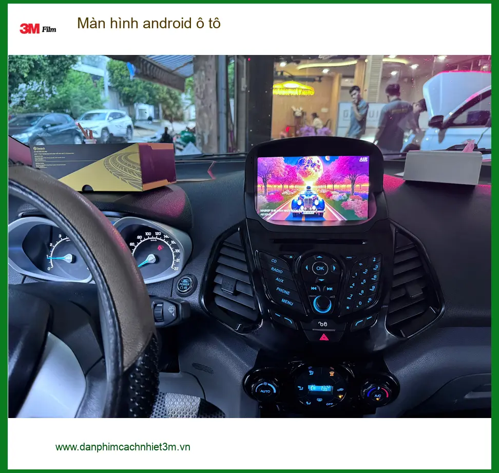 Anh Kiên lắp màn hình android ô tô cho Hyundai Accent tại Quận 2 ảnh thực tế 3