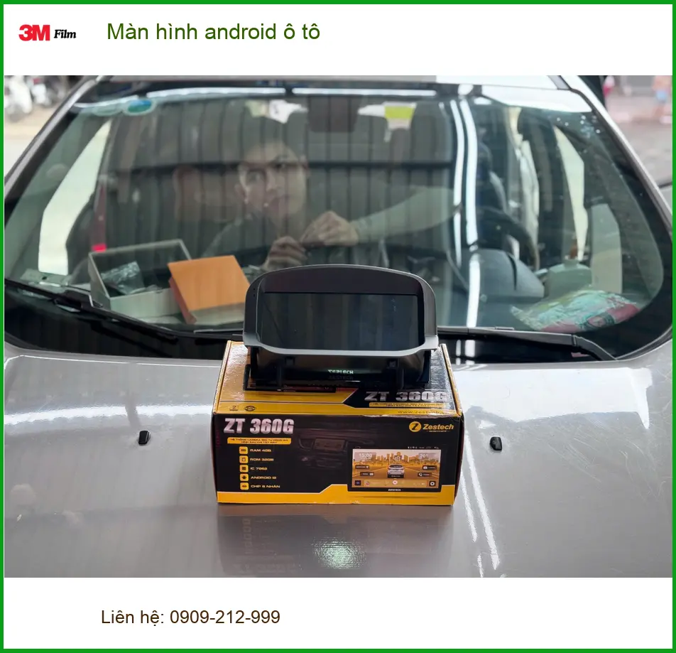 Anh Cường lắp màn hình Android ô tô cho Kia Seltos tại Quận Thủ Đức