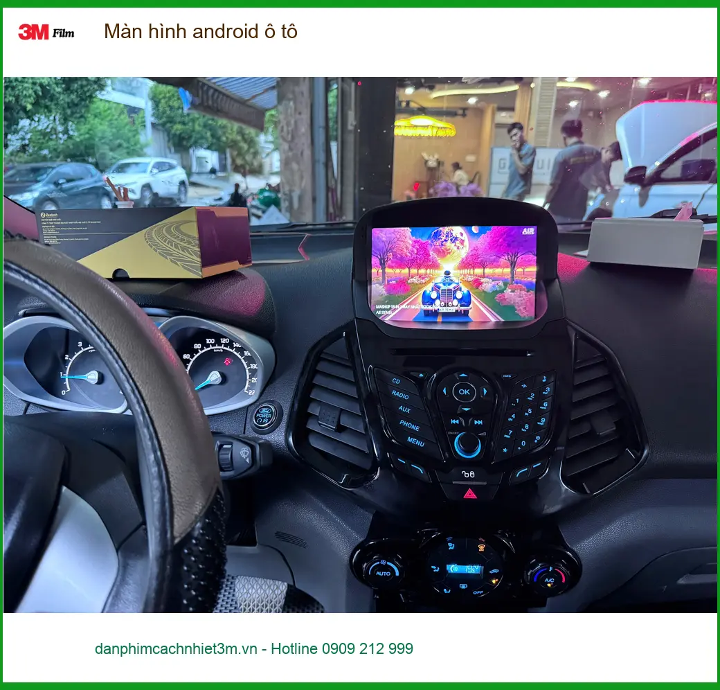Anh Cường lắp màn hình Android ô tô cho Kia Seltos tại Quận Thủ Đức ảnh thực tế 3