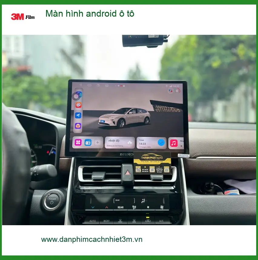 Chú Minh lắp màn hình Android ô tô cho Ford Everest tại Quận 2 để tiện dẫn đường