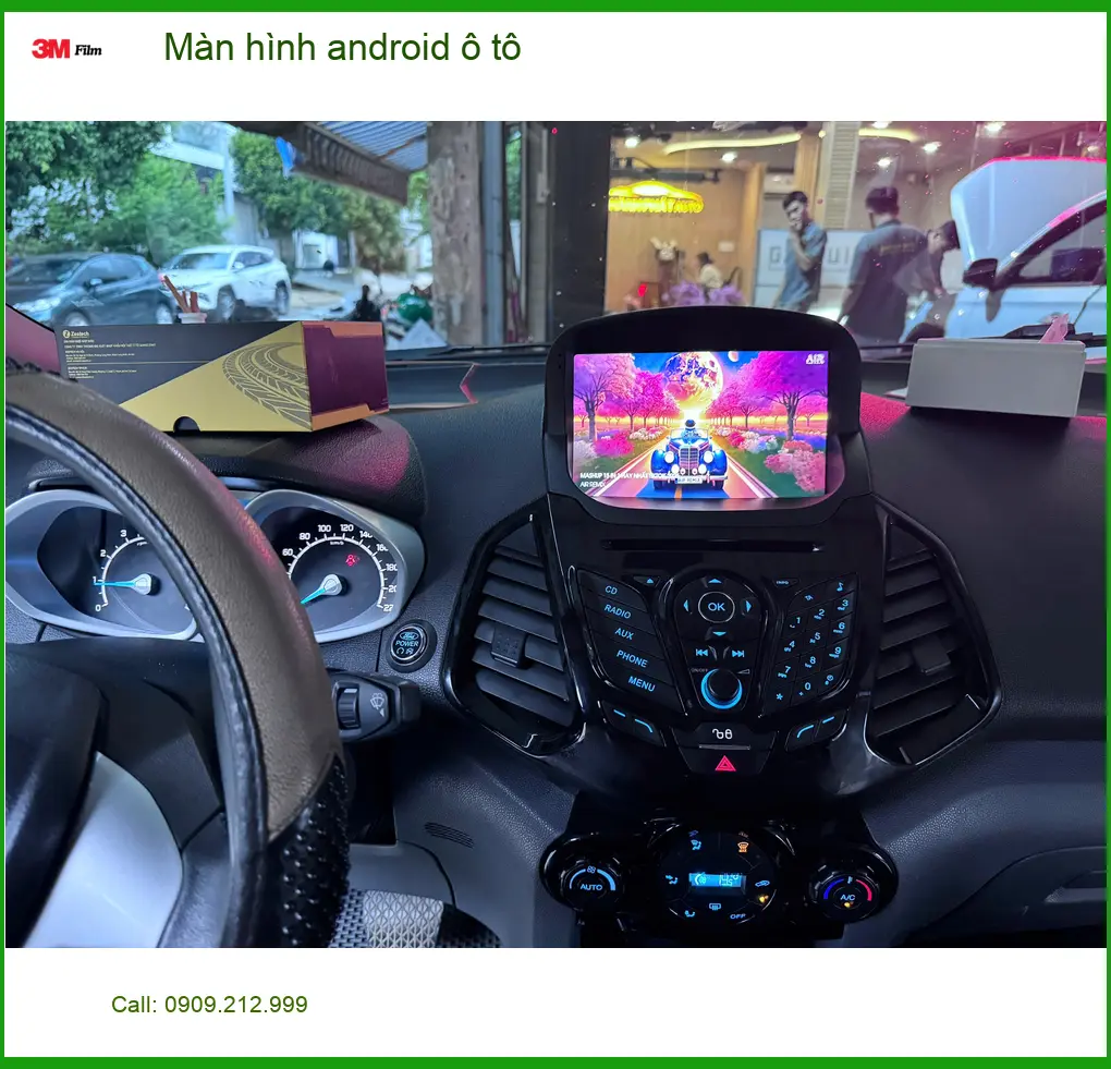 Chú Lộc lắp màn hình Android ô tô cho Honda CRV tại Quận 12 vì màn zin quá cũ